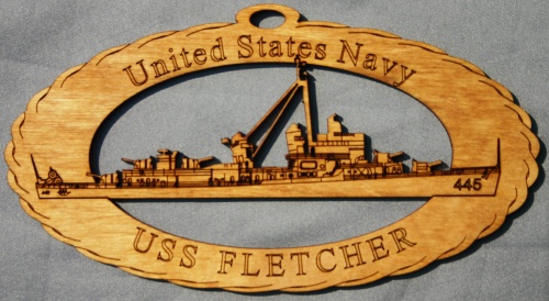USS Fletcher Ornament